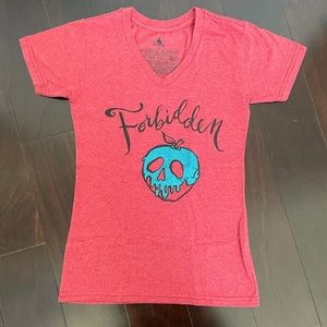 Disney ‘Forbidden’ v-neck tee, XS
